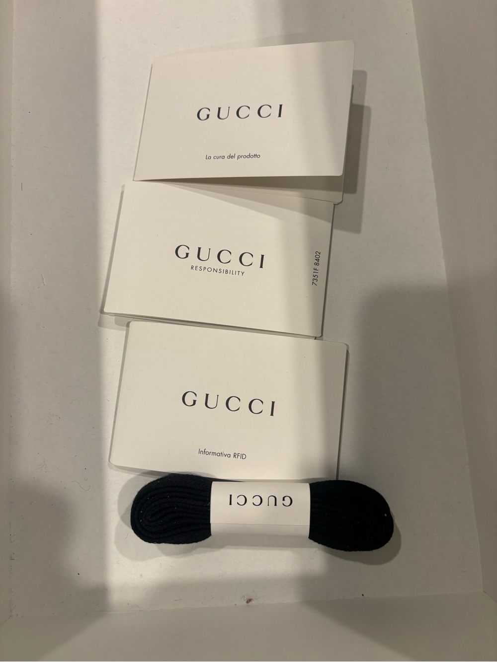 Gucci Black Canvas Sneaker - Picture 10 of 10